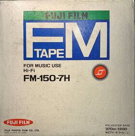 150-7h Fuji Fm Reel To Recording Tape Lp 7 Inch 1200 Ft