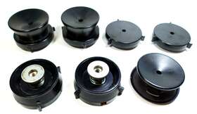 6dq6b Ge 7 Vintage Tape Hub Adapters Ampex Vif Electro Sound Heider Otari Sony