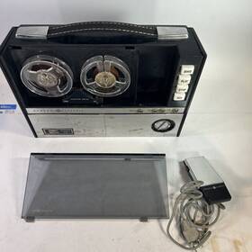 M-8010 Ge M-8018 General Electric Model And Mic - Solid State Reel To Player Recorder