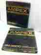 Gm-3600 10.5 Ampex Pair 2 Of Metal Reel-to-reel Magnetic Tapes Grand Master