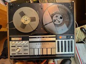 Tk-248 Grundig Hi-fi Stereo Reel To Tape Recorder-watch Video
