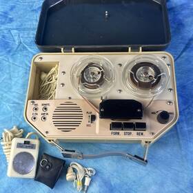 Sts1 Hamilton Reel To Deluxe Portable Tape Player Recorder