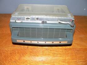 Hilton Trt-635 Vintage Model Portable Reel-to-reel Tape Recorder Parts Or Repair