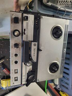 Trs-644eb Jcv Nivico Vintage 1960s Reel To Recorder For Record Cabinet- Working