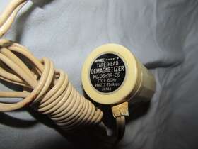 Kmart 06-39-39 Tape Head Demagnetizer 120 Volts 9 Watts 75 Mamps Japan Working Condition