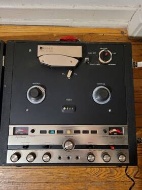 Kn-4450 Knight Vintage Reel To Player Kn 4450 Portable 1960s Tape Device