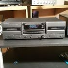 Kx-w895 Kenwood Dual Stereo Cassette Deck Good Operational Condition