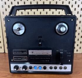 Rk-815 Lafayette 4-track Solid State Stereo Reel To Tape Recorder For Parts