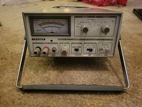 Lfm-3610 Leader Wow&flutter Meter For Reel To Tape Recorders Cassette