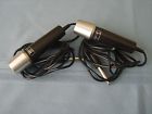 Lot Of 2 Vintage Ampex Dynamic 702 Microphones Mics Tested Work 607972031003