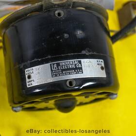 0.6amps Magnecord 118-096 Universal Electric Cooling Fan Motor - Ue 1550-rpm 115v