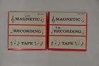 Mrt-2400 Magnetic Tape Recording