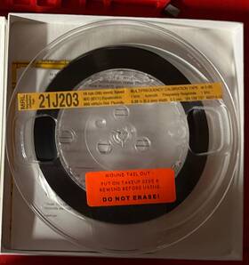21j203 Magnetic Reference Laboratory 1/4 Inch 15 Ips Mrl Iec 250 Nwb Multi-frequency Calibration Tape