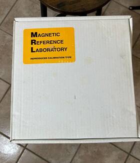 541-673-512-107 Magnetic Reference Laboratory 2 Inch 15 And 30 Ips Mrl 355 Nwb/m Calibration Tape