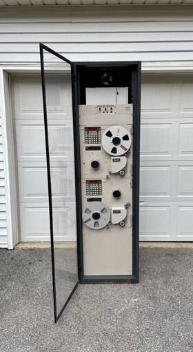 Mangnasync Moviola Icr40 Rare Vintage 1r Info Compiler Hollywood Reel Recorder
