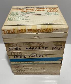 Many Different Brands 1933-1975 Lot Of 30 Reel To Pre-recorded Tapes And Basf Hard Case - Various Recordings