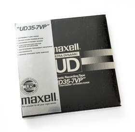 35-7vp Maxell Ud Reel To Magnetic Audio Tape 1 800ft Japan Made Sealed Nos