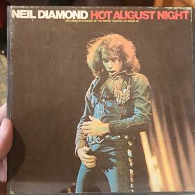 Mca Records 8000-p-dp Neil Diamond Hot August Night Reel-to-reel Tape 7 1/2 Ips