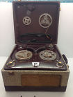 Mdl-2010-1 Tape Recorder Reel Vintage Case Original Webcor