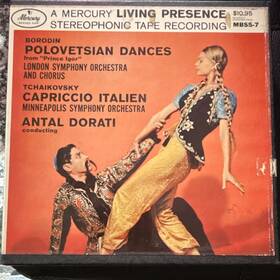 Mercury Mb5s-7 Living Presence Polovetsian Dances Capriccio Italien Reel Tape