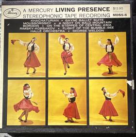 Mercury Mds5-6 Living Presence Stereophonic Tape Recording Reel-to-reel