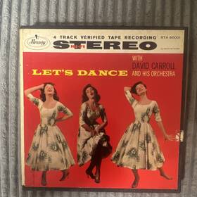 Mercury Sta-60001 Lets Dance David Carroll And His Orchestra Reel-to-reel Tape Sta 60001