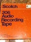 3-scotch Metal Reels Vg Tape Ea Reel Lot 4 Ft 2500 1 206 10.5 "