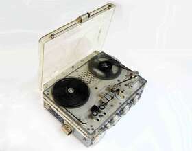 111-n Nagra 111-m Kudelski Model Audio Movie Sound Tape Recorder With Jacks/manual