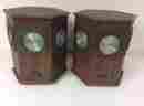 Nds-80 Akai Vintage 70s Stereo Speakers Omnidirectional