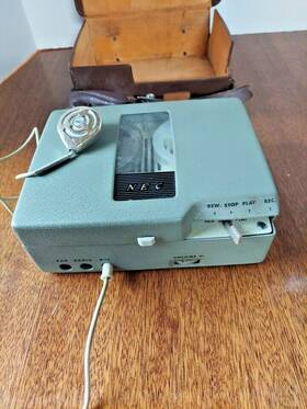 Rmt-300s Nec Vtg Mini Reel To Recorder Original Box And Manual