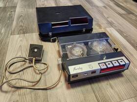 Norelco El-3583 Antique 1960s Reel To Tape Recorder