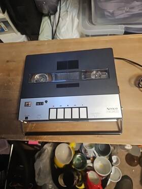 Tr-351 Norelco Nivico Tr 351 U Reel To Tape Recorder. Works. Read Description