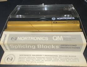 Qm-313 Nortronics Splicing Block For 1/2 Inch Reel To Tape Instructions 45&90