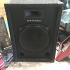 Optimus Bass Way Pa Speakers Brand New Radio Shack Band