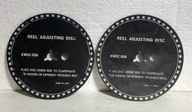 Kwoc008 Otari Reel Adjusting Disc - To Machines Price For 1 Pair