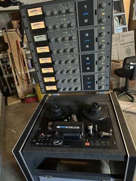 Mx-7800 Otari Mx7800 Rare Vintage Track Reel Analog Tape R2r Record For Parts Or Repair