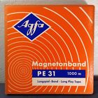 Pe-31 Agfa Blank Empty Reels In Box For Reel To Player