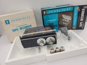 851-0059 Penncrest Vintage Tape Recorder Reel To 6315 As-is Nos Nib