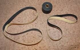 Tr-10s Pentron 889-a2 Reel To-reel Drive Belts And Pinch Roller Set Very Good Condition