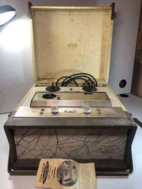 Pentron Nl-3 Parts Or Repair 1950s Custom Line Aristocrat Tape Recorder
