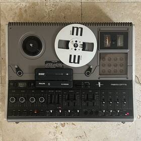 N4506 Philips Reel To Tape Player Recorder Vintage With Original Box