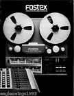 - Product Fostex Sound Systems Catalog Creative