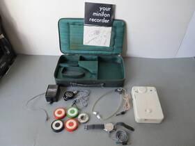 Mi-55 Protona Minifon Vintage Spy Recorder Set Pls Read