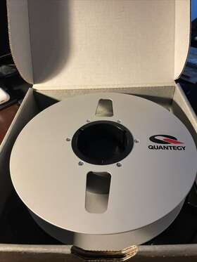 Ac2246da32 Quantegy 2in X 10.5in Precision Reel In Box - Open