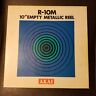 R-m10 Akai Empty Metallic Reel In Original Box