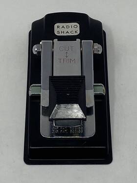 2778420 Radio Shack Radioshack Vintage Cut Trim Tape Reel Audio Splicer Japan