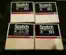Rb-5 Scotch Vintage Magnetic Reel Tapes 3 1 Dse 511 Demo Used Lot Of 4
