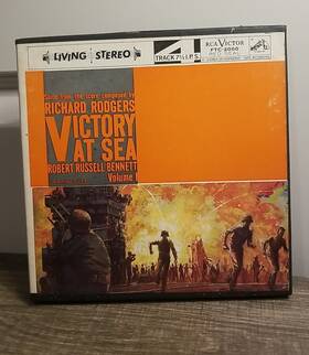 Rca Ftc-2000 Vintage 1959 Richard Rogers- Victory At Sea Vol. 1 Reel-to-reel Tape 4 Track
