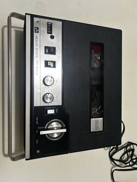 Tr-541a Rca Vintage Japanese Victor Reel To Tape Recorder Works Missing Cover