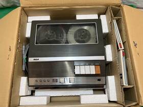 Yls-21t Rca Vintage Transistorized Ac Battery Reel To Tape Recorder In Box